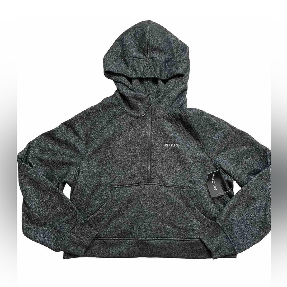 Lululemon x Peloton Scuba Oversized Half Zip Hoodie - Black
